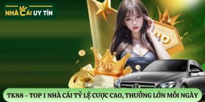 TK88 – Top 1 Nhà cái với bảo mật cao, thưởng lớn 10TR mỗi ngày